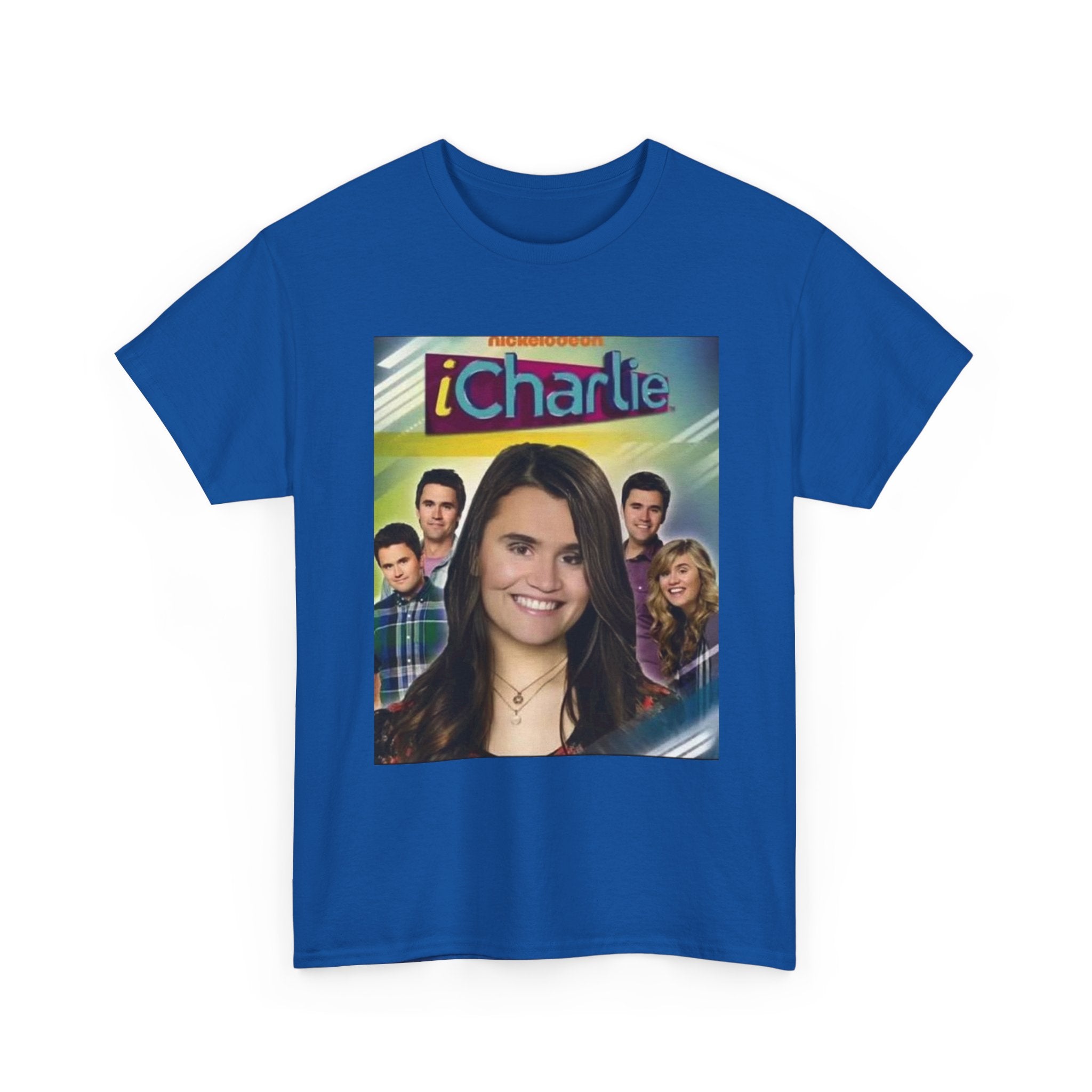 TV Cast Poster T‑Shirt — “iCharlie”