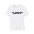 T‑Shirt — "Work Like a Mexican, Stack Like a Jew"
