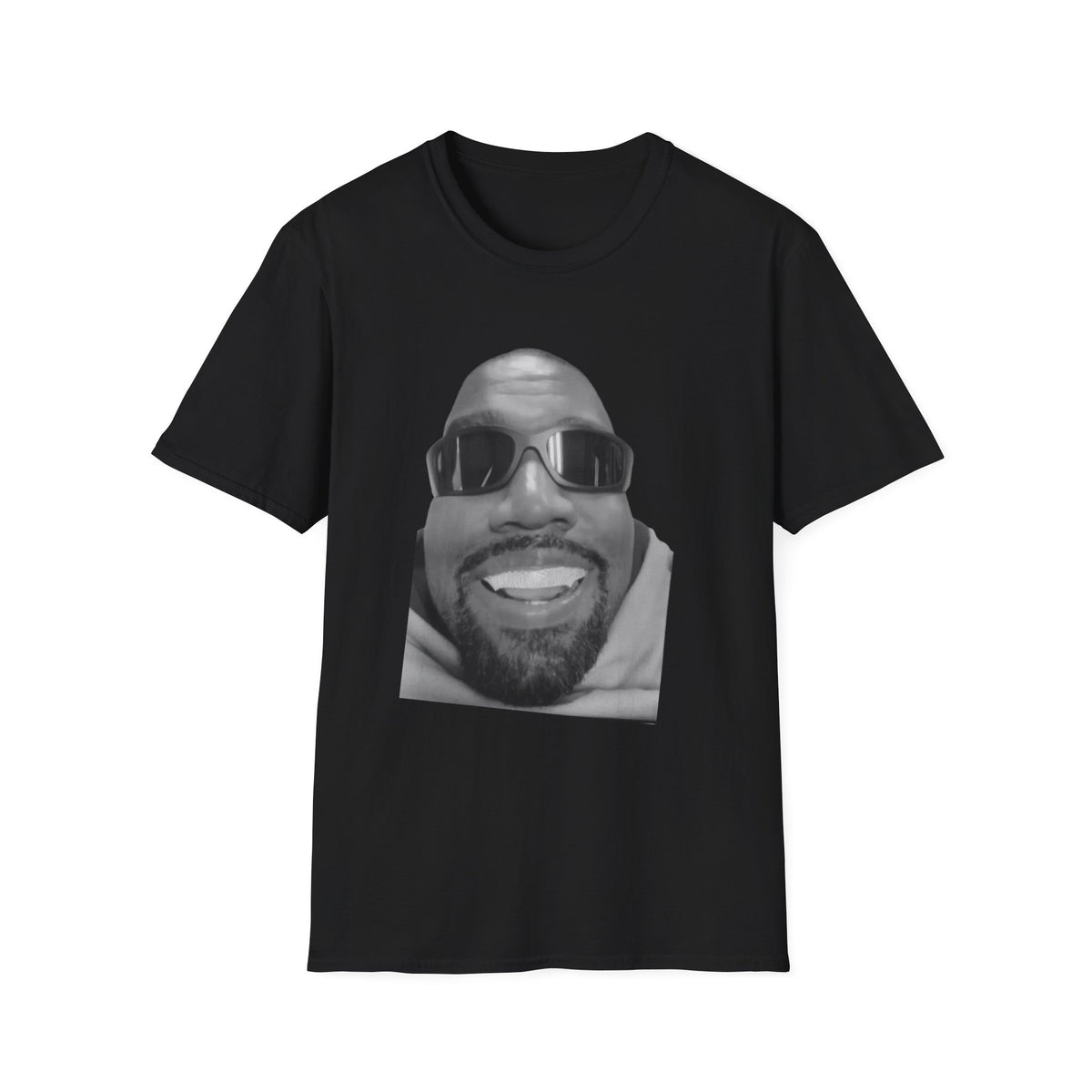 Graphic T-Shirt — Large Smiling ye with Sunglasses