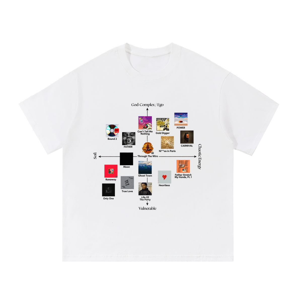unisex,whitetee,music