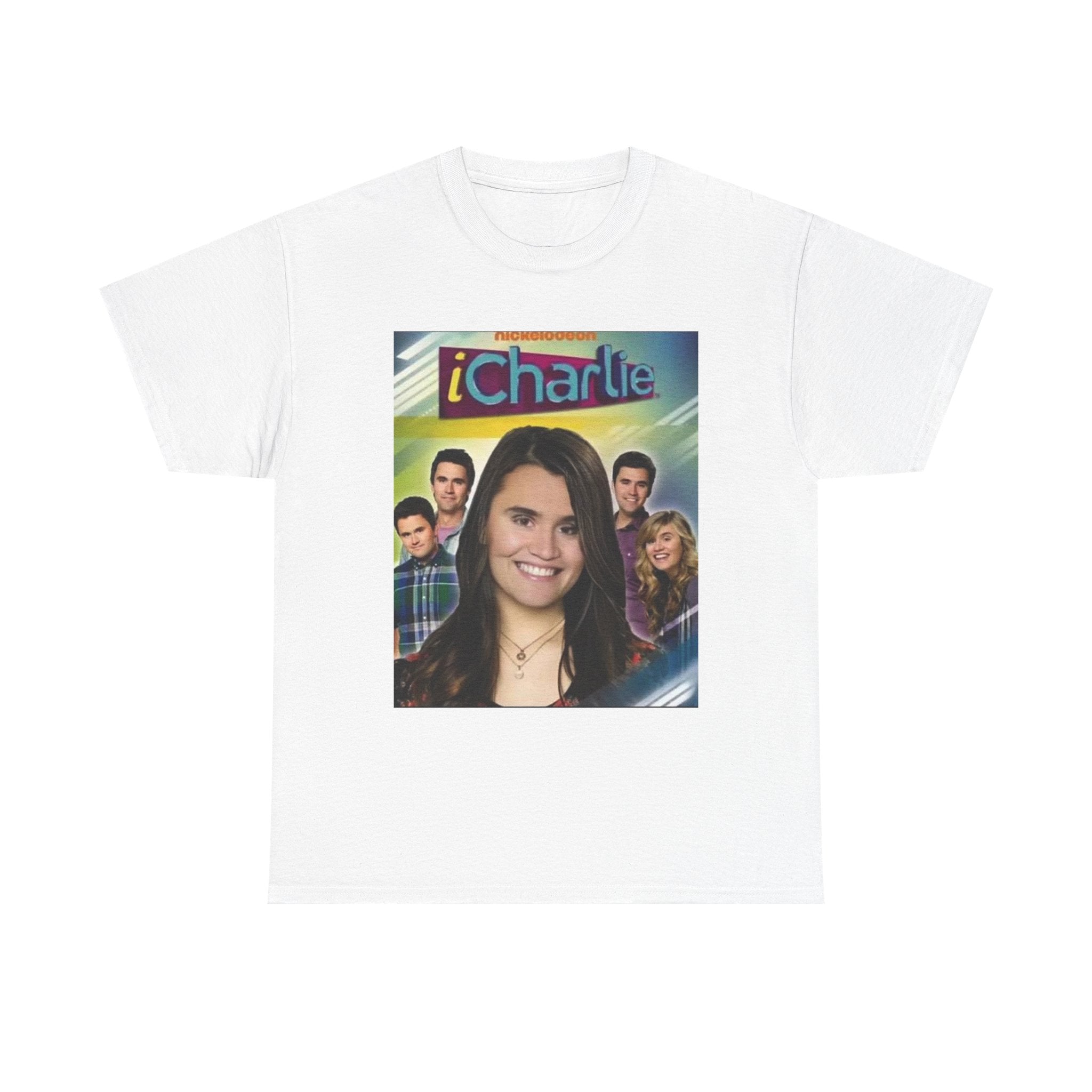TV Cast Poster T‑Shirt — “iCharlie”
