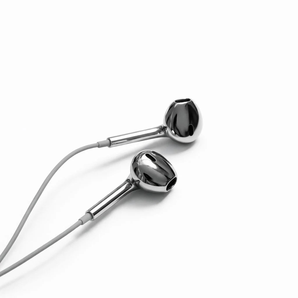 Chrome Wired Buds