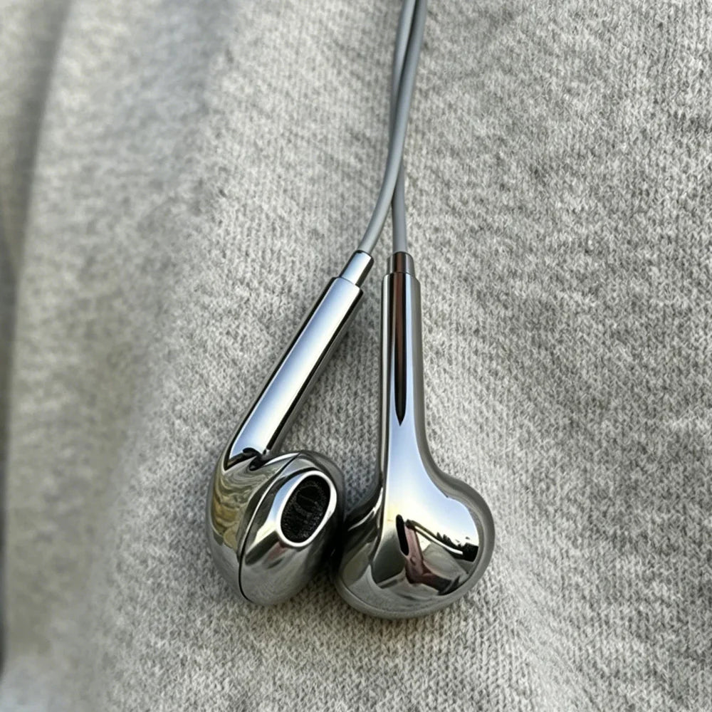 Chrome Wired Buds