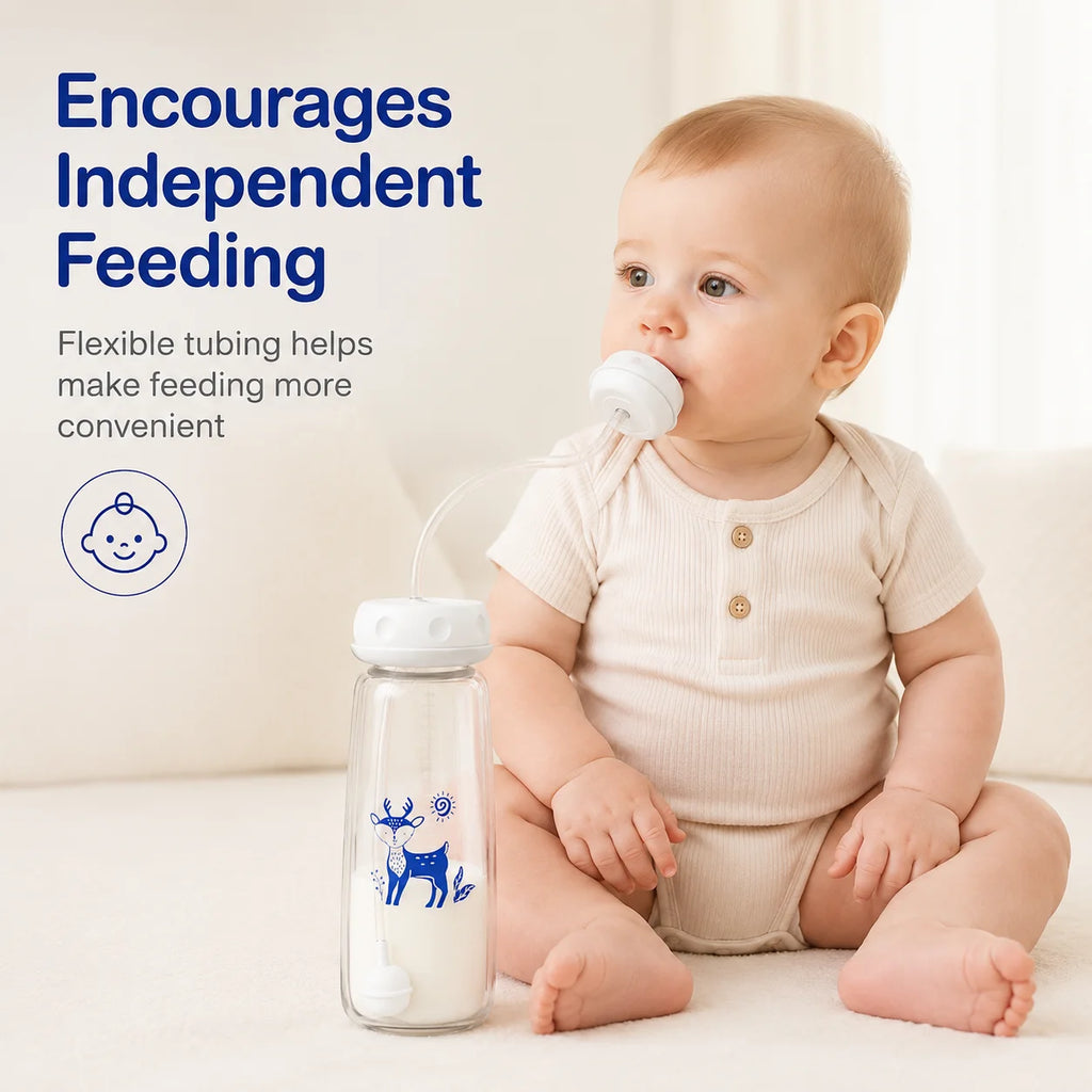 Hands-Free Toddler Bottle