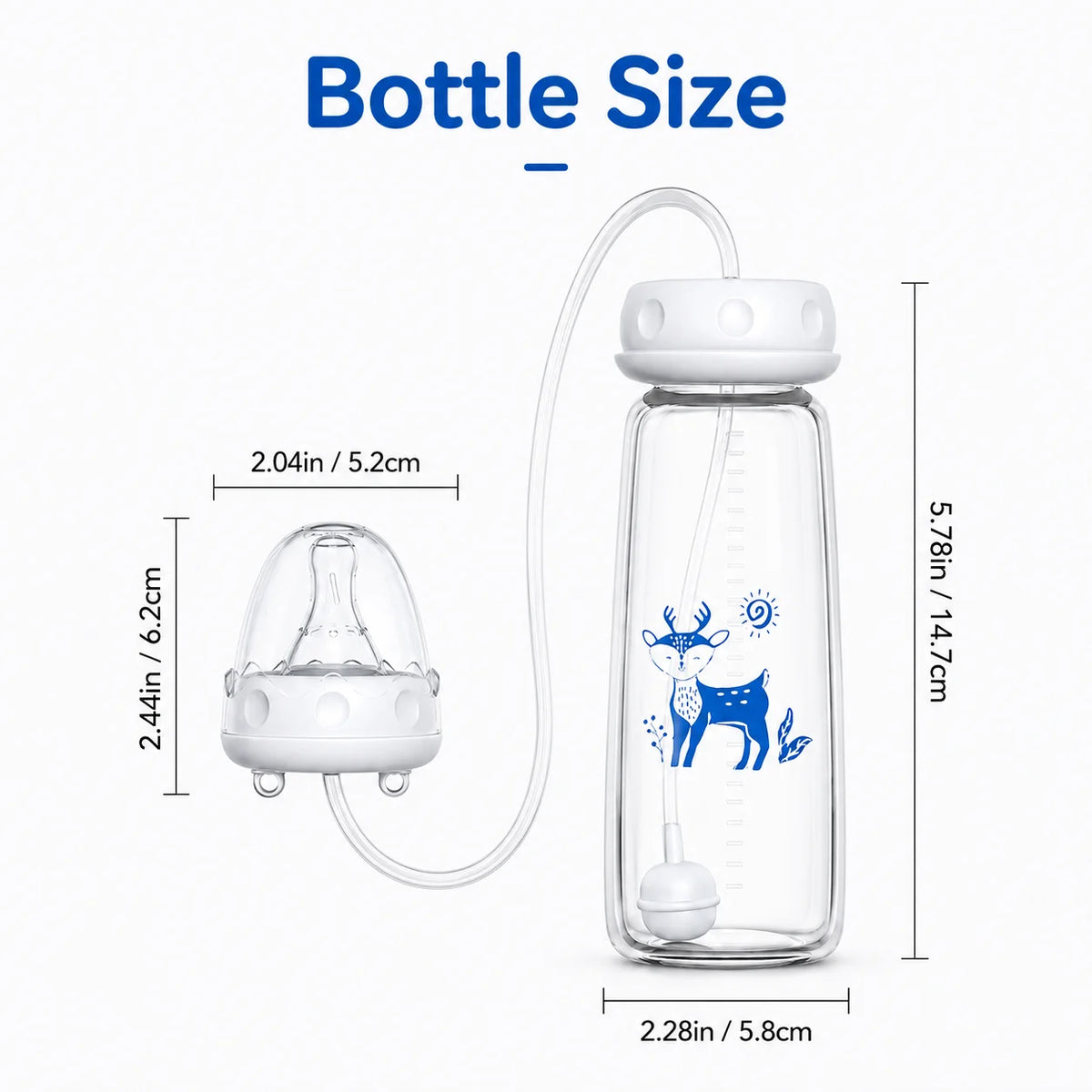 Hands-Free Toddler Bottle